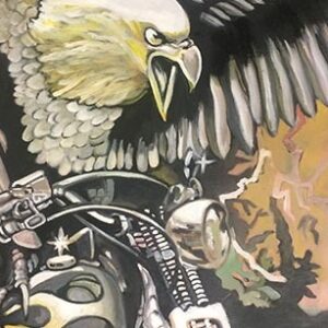 Eagle, oil on canvas, 60x80cm, Price 1000€