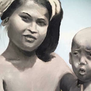 Ancient Bali, oil on canvas, 70x50cm, AVAILABLE, 400€