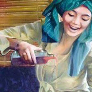 Jamu, oil on canvas, 70x50cm, SOLD in Russia